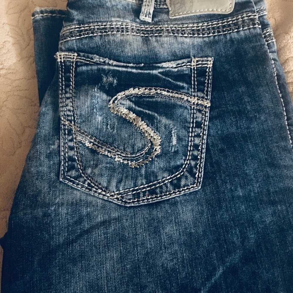 Silver Suki jeans